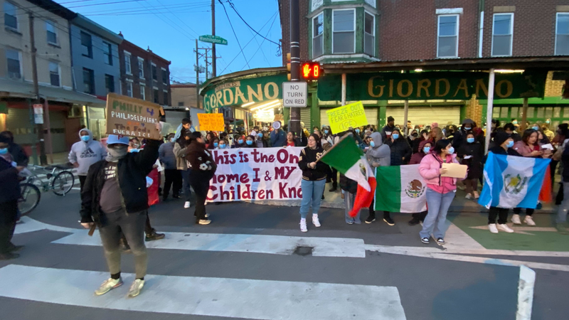 Protesters march through Philly for ‘Day Without Immigrants’ demonstration