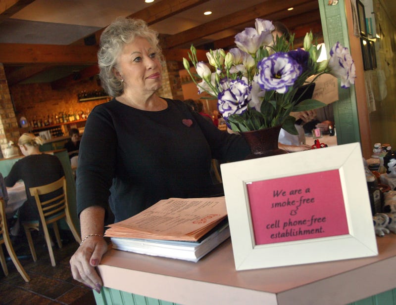 Restaurant owner Ina Pinkney in 2002
