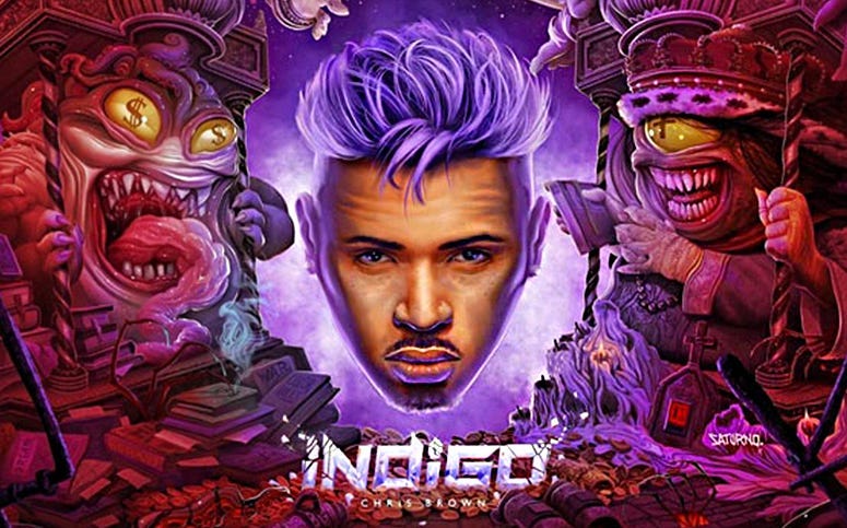 Chris Brown Indigo Cover Art