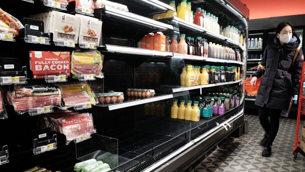 Inflation rose 7% in December, the highest in 40 years