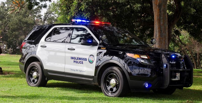 inglewood police car