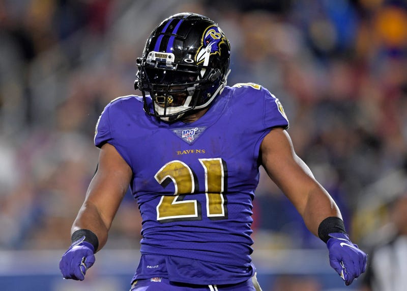 Mark Ingram scored two TDs in Ravens 45-6 victory