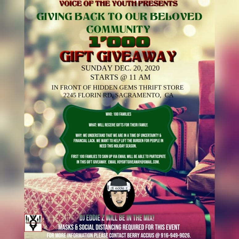 1K GIFT GIVEAWAY FLYER