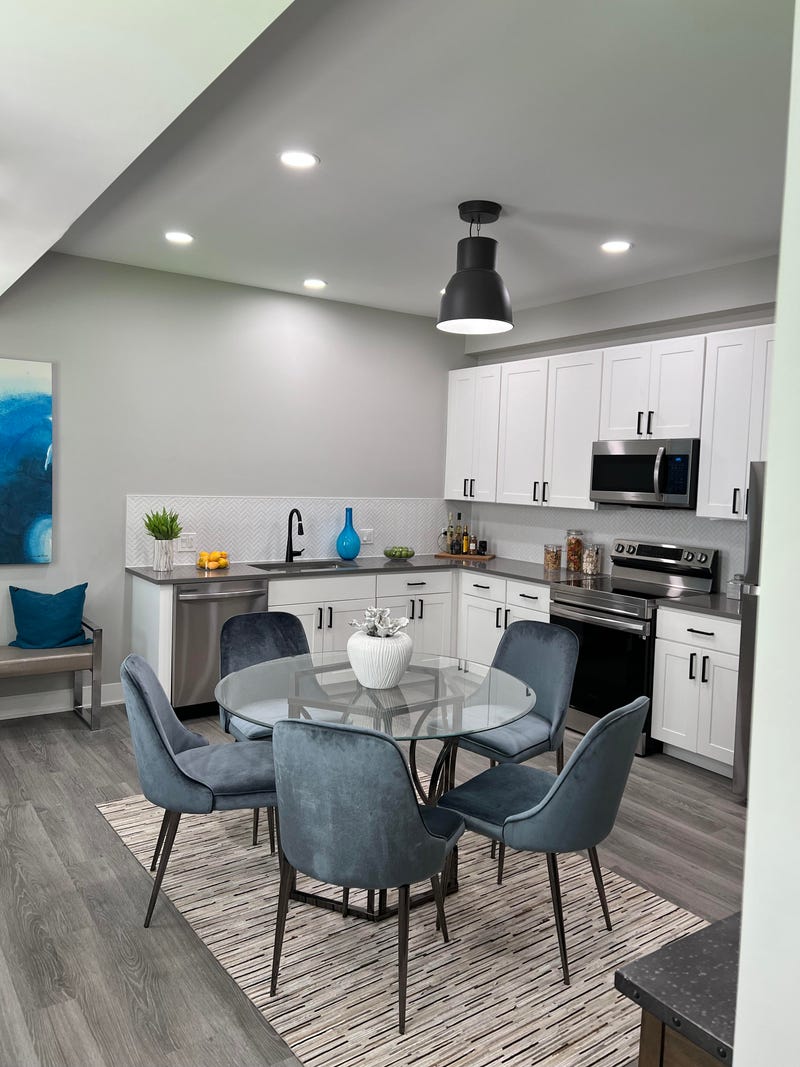 Interior of a factory built home