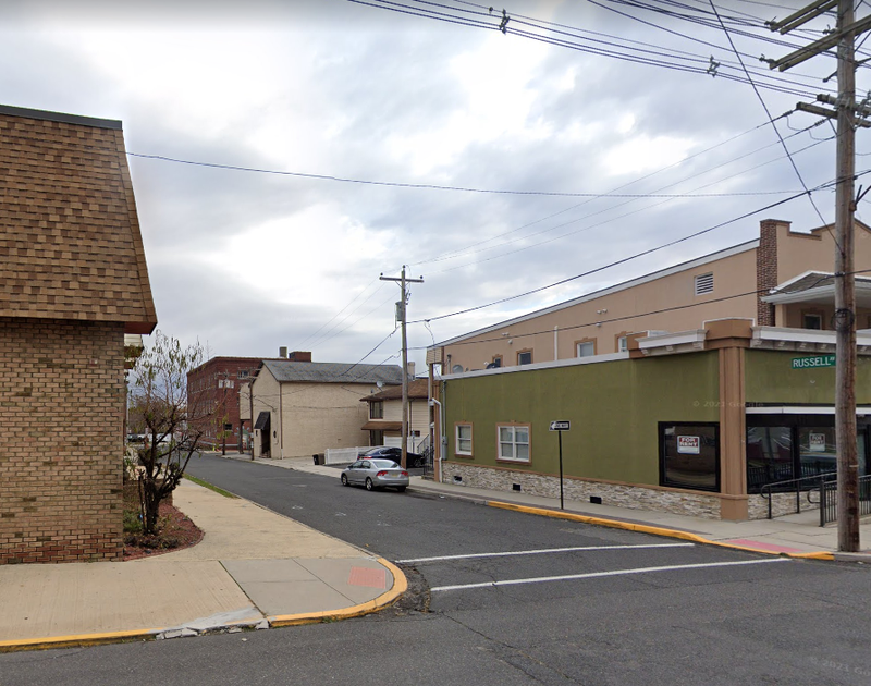 The intersection of Whitehead and Russell Avenues, where authorities say a hit-and-run occurred on Friday.