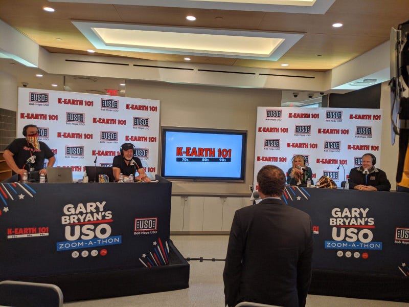 Gary Bryan and Lisa Stanley interviewing Justin Erbacci (CEO of LAX)