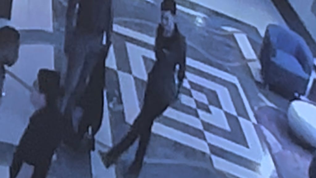 WATCH: Irvin's lawyers release surveillance video from Phoenix hotel lobby