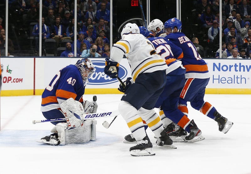 Islanders Team Celebrating Goal