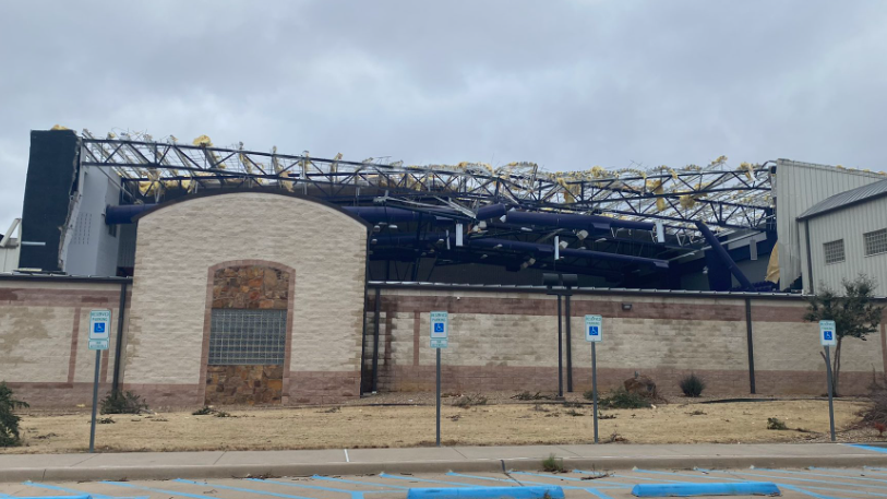Confirmed EF-3 tornado damages Jacksboro schools