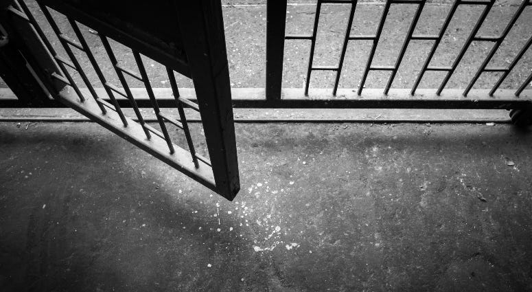 jail door open