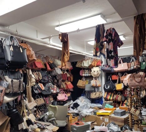 The total value of the counterfeit goods is over $1 billion, authorities said