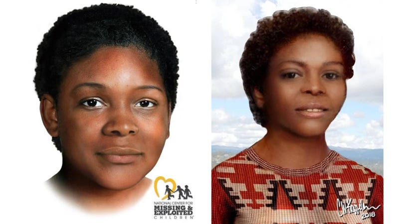 Images of unidentified woman found dead in Seneca, Illinois in 1976.