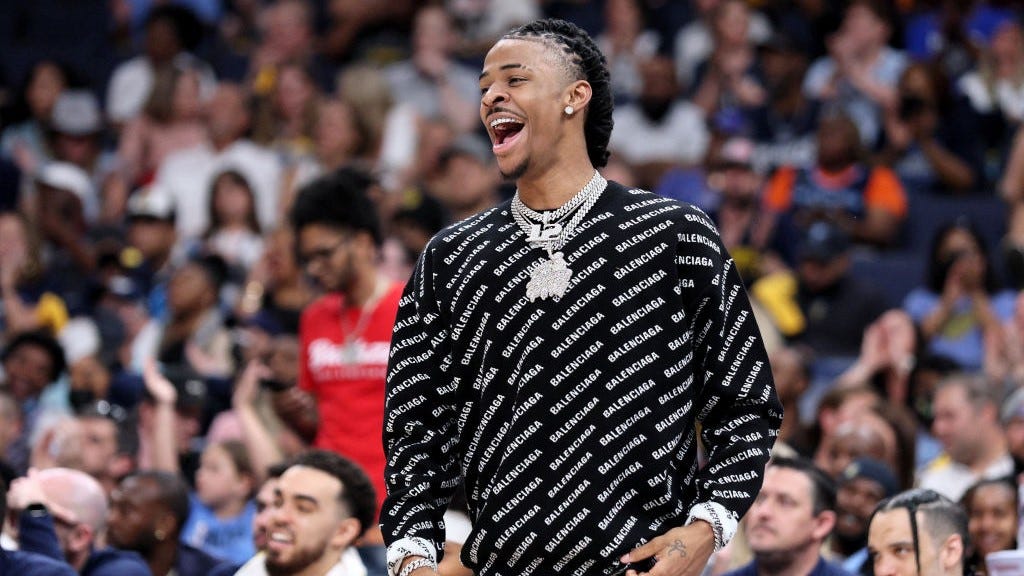 Ja Morant mocks Steph Curry during Game 5 blowout in Memphis