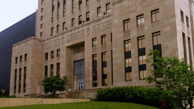 Exterior Jackson Co courthouse