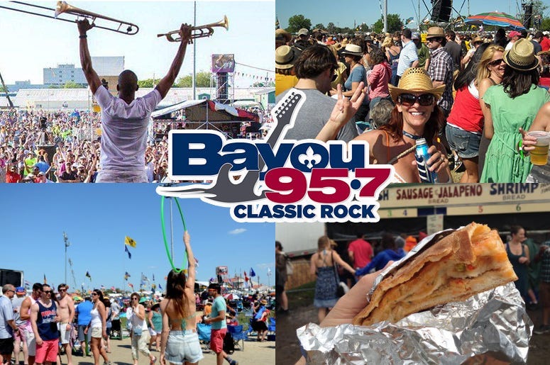 Bayou at Jazz Fest
