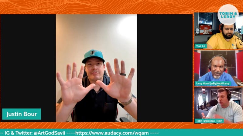 Former Marlins slugger Justin Bour