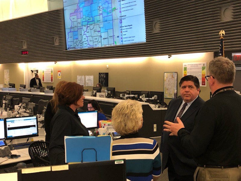 JB Pritzker polar vortex