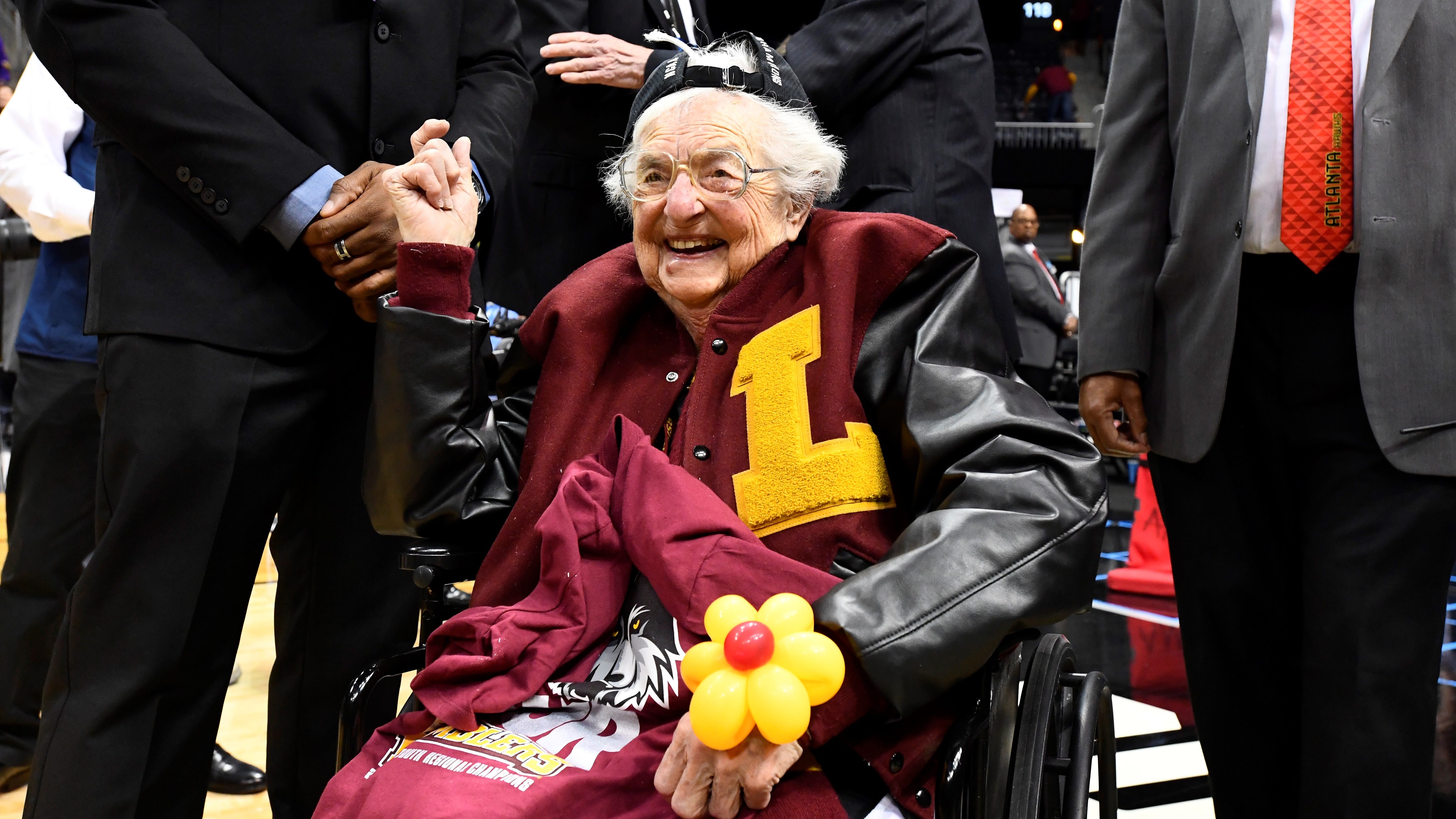 Loyola's Sister Jean gets ready to celebrate her 104th birthday