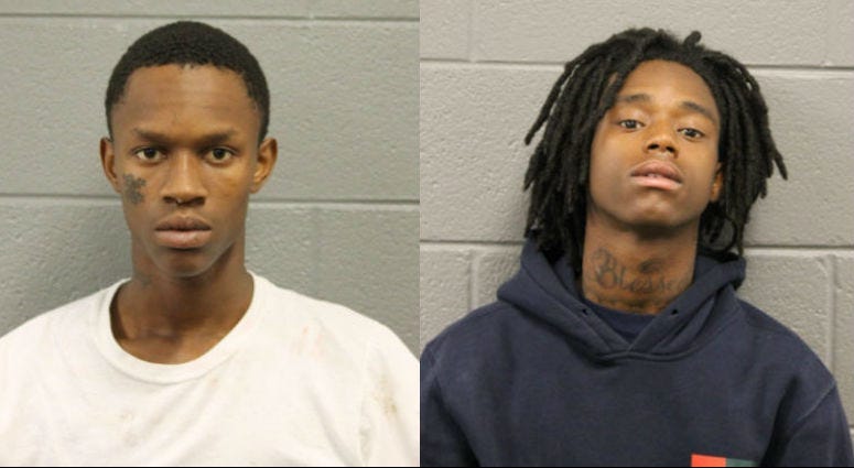 Dimari Terry (left) and Tramaine Watson
