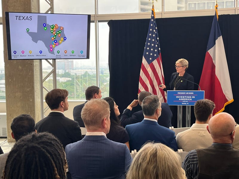 U.S. Energy Secretary Jennifer Granholm at the Gaylord Texan in Grapevine, Texas on Friday, May 24, 2024.