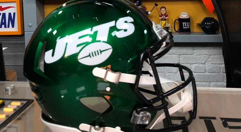 The new Jets helmet