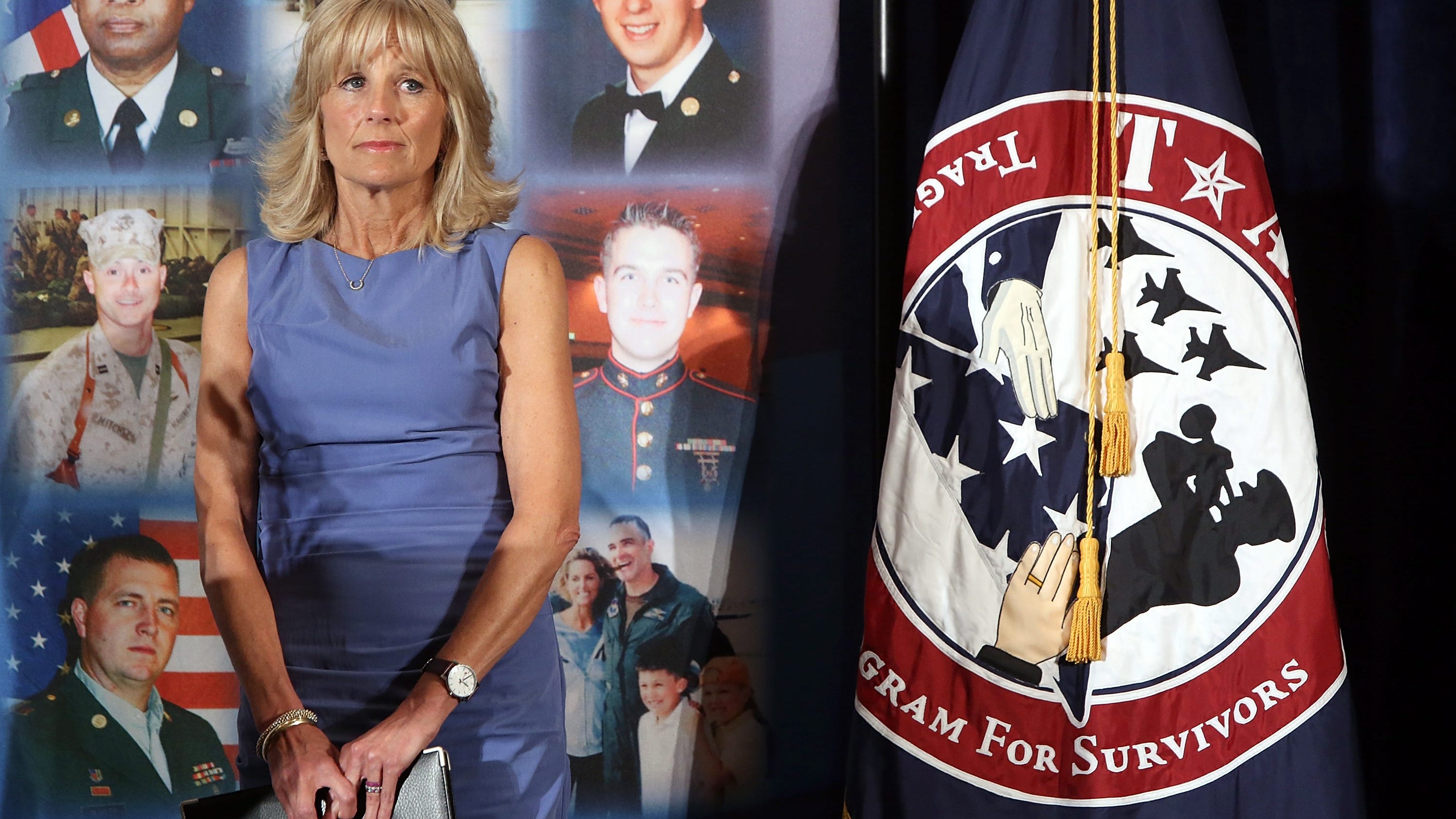 Jill Biden brings years of experience supporting military to the White House