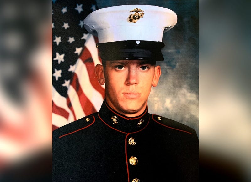 Retired United States Marine James Zimmerman Jr. died in 2015 at 38 years old.