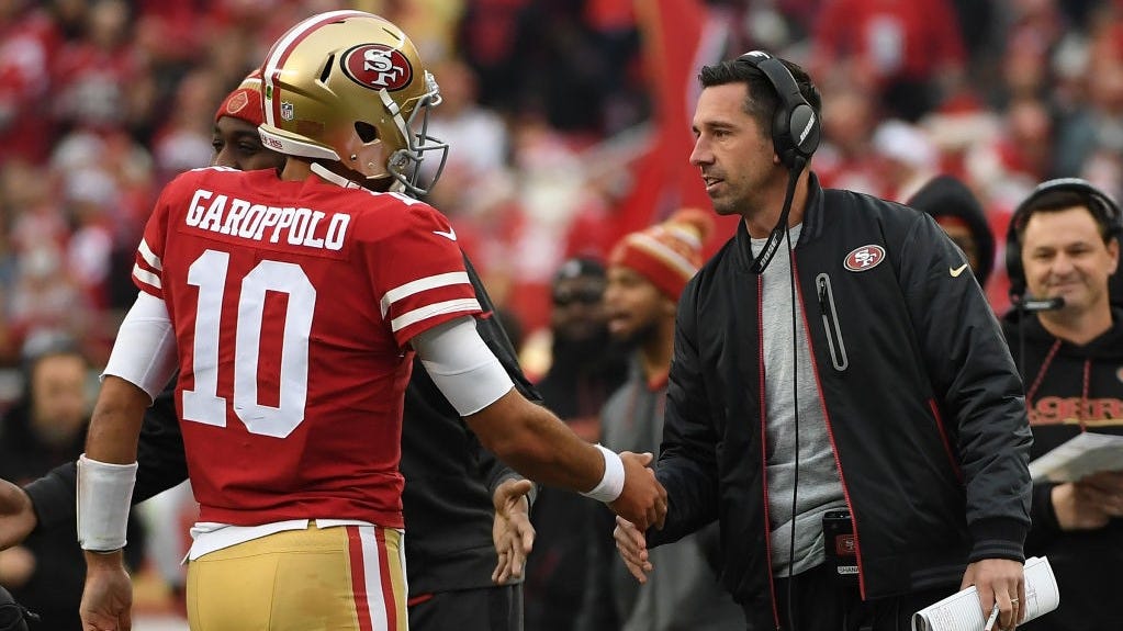 Kyle Shanahan calls Jimmy Garoppolo-49ers deal a 'win-win'