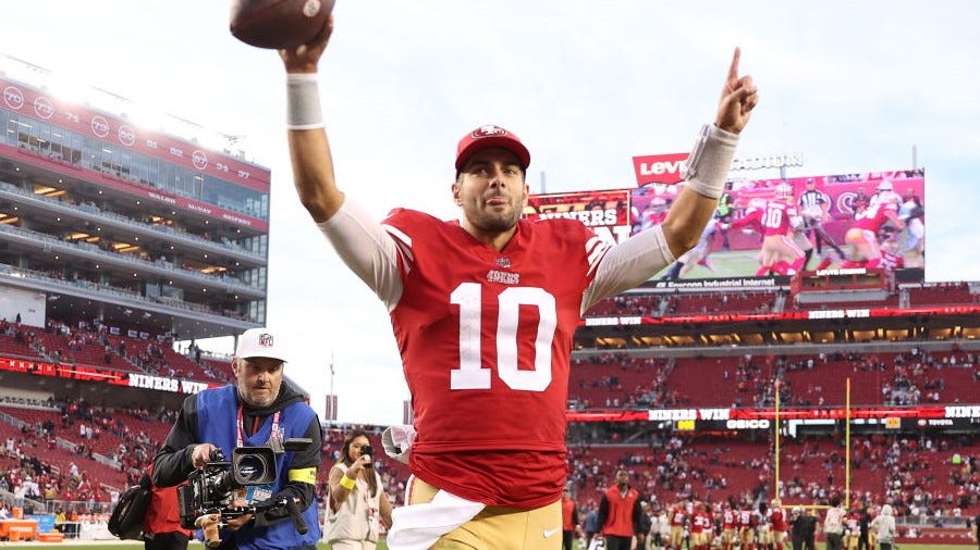 Rita Oak illustrates final Jimmy Garoppolo art piece after Raiders deal