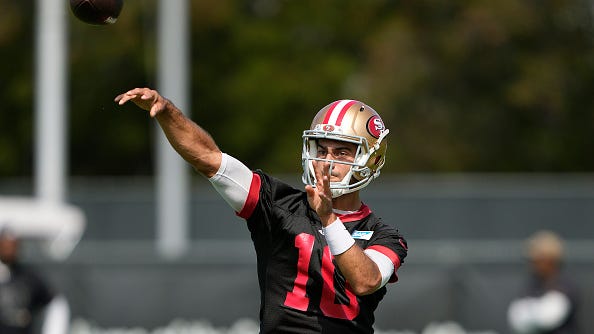 John Lynch: Jimmy Garoppolo is 'playing the best football since he’s been here'