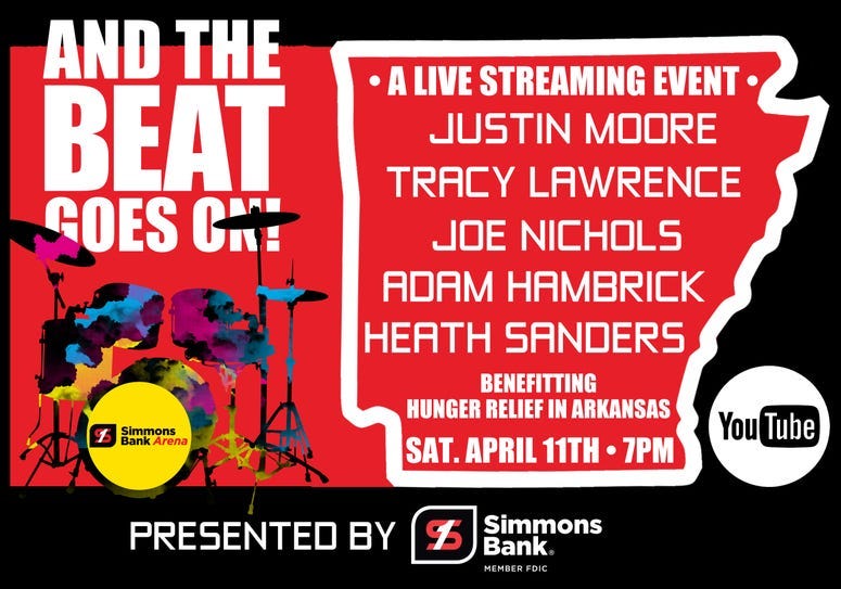 Live streaming even with Justin Moore