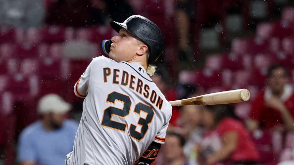 Joc Pederson shows fantasy football group texts that led to feud with Tommy Pham