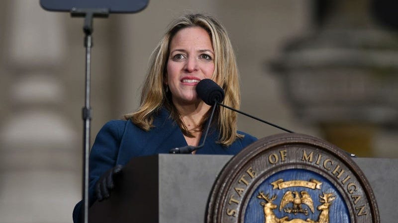 We were “about to watch How The Grinch Stole Christmas”; Secretary of State Jocelyn Benson threatened by armed protesters at  home