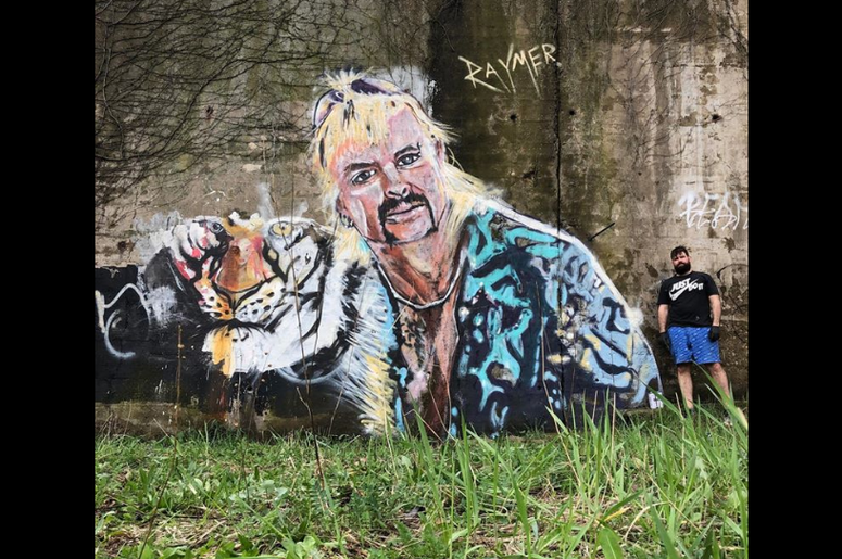 Joe Exotic Mural