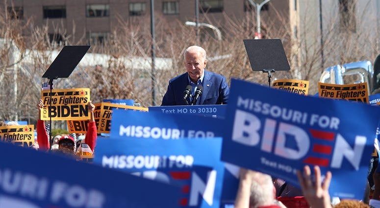  Joe Biden in St. Louis Missouri