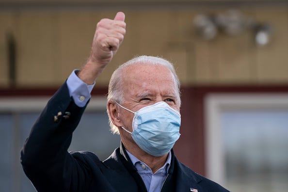 Joe Biden becomes the president of the United States