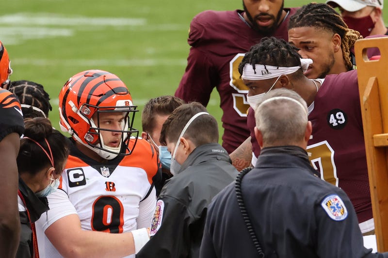 Joe Burrow Bengals knee injury