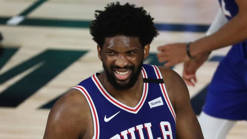 Sixers center Joel Embiid