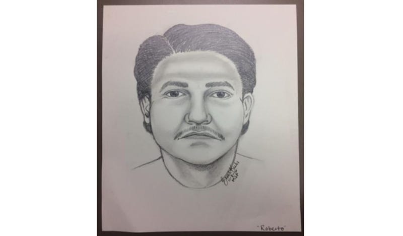 A unidentified man whose body was found in a Michigan cornfield.