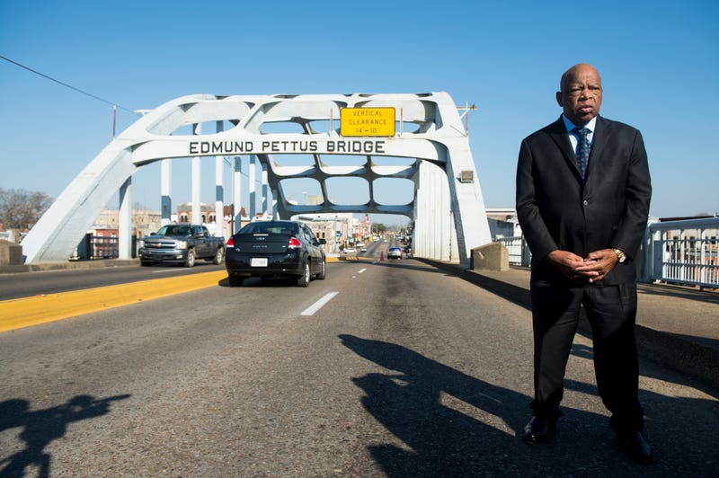 The Final Crossing Ceremony is being held Sunday morning in Selma for the late Rep John Lewis