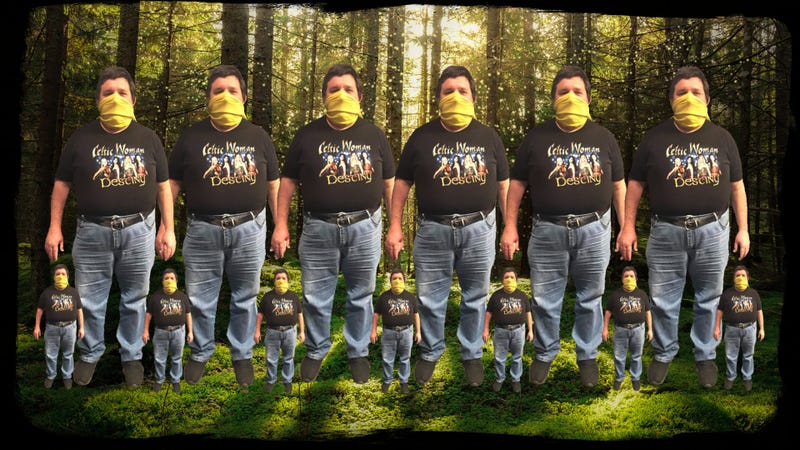 Many Johnny Lucases and many mini Johnny Lucases