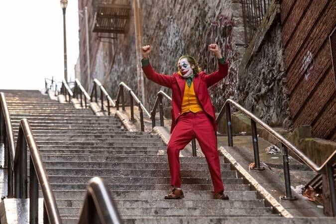 Joaquin Phoenix in The Joker