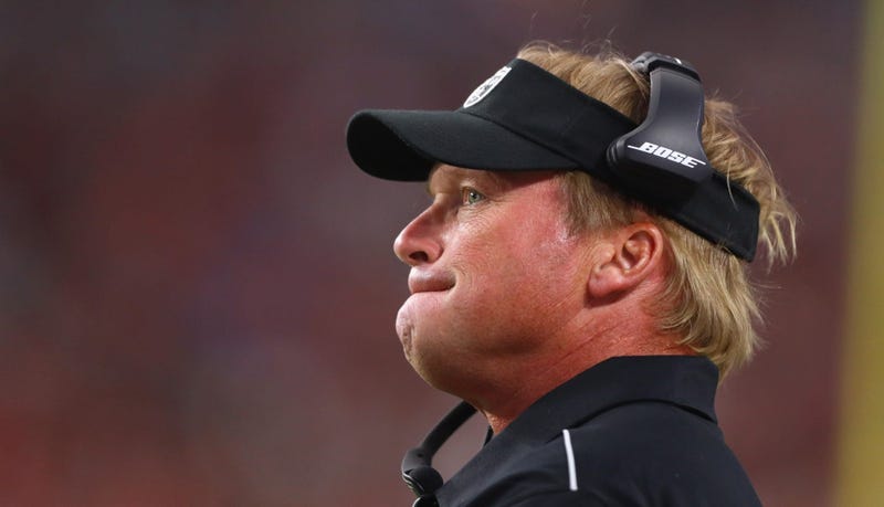 Raiders coach Jon Gruden