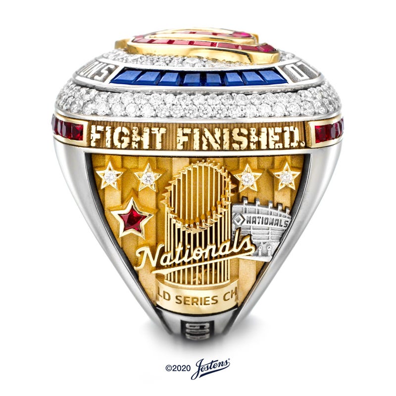 Nationals World Series Ring Fight Finished