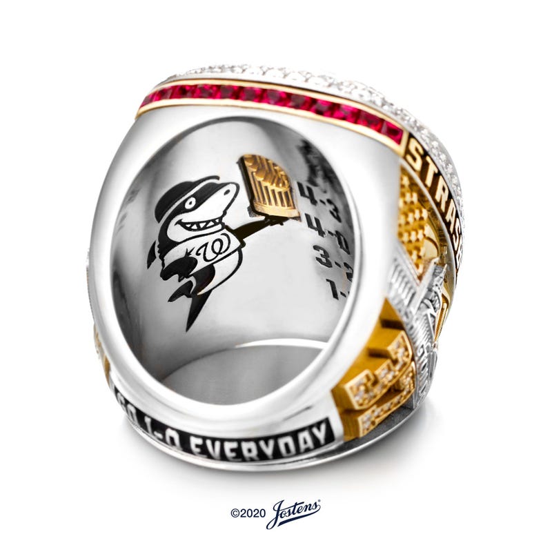 Nationals World Series Rings Baby Shark