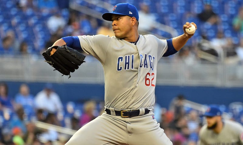Cubs left-hander Jose Quintana