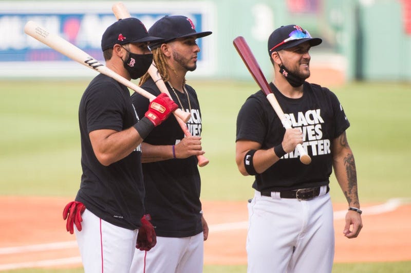 Jose Peraza, Jonathan Arauz, Michael Chavis