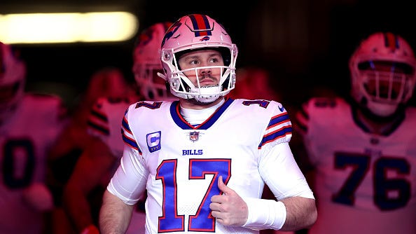 WATCH: Josh Allen makes overtime rule joke at NFL Honors show