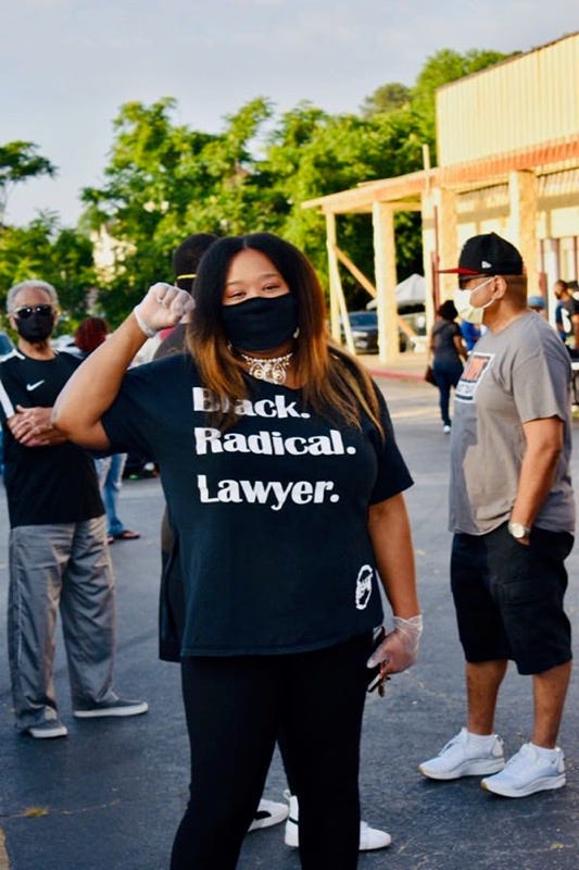 Participants gather for caravan to Brunswick, GA