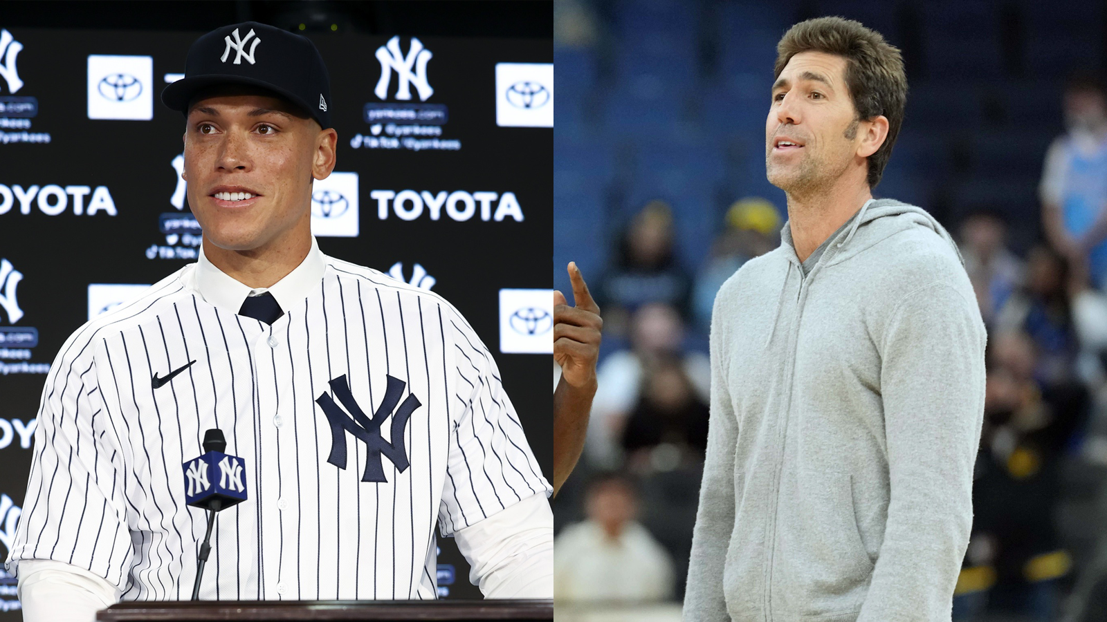 Bob Myers, Steve Kerr ran into Aaron Judge in NYC hotel